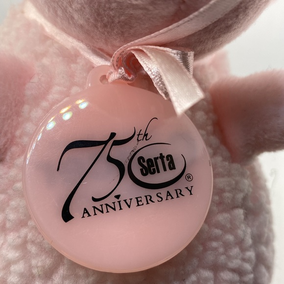 Serta 75th Anniversary Plush Sheep Pink Mattress Breast Cancer Research - Picture 6 of 15